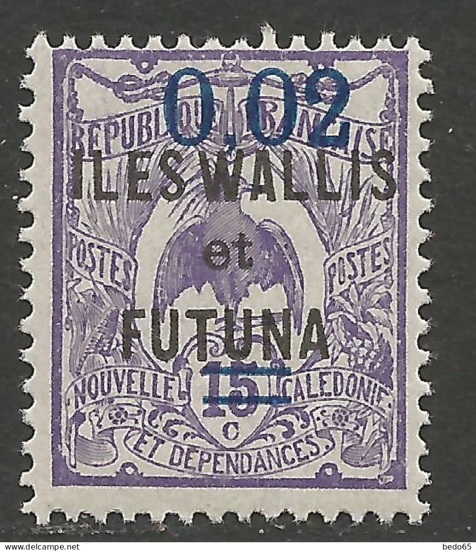 WALLIS ET FUTUNA  N° 27 WA étroit NEUF*  TRACE DE CHARNIERE   / Hinge  / MH - Ungebraucht