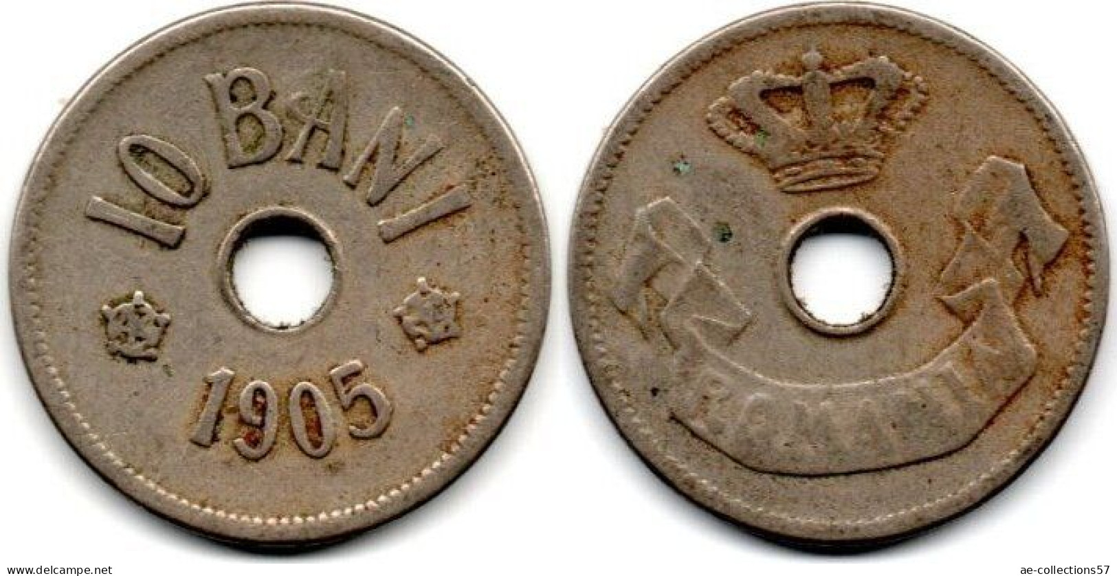 MA 30147 / Roumanie - Romania - Rümanien 10 Bani 1905 TB - Romania