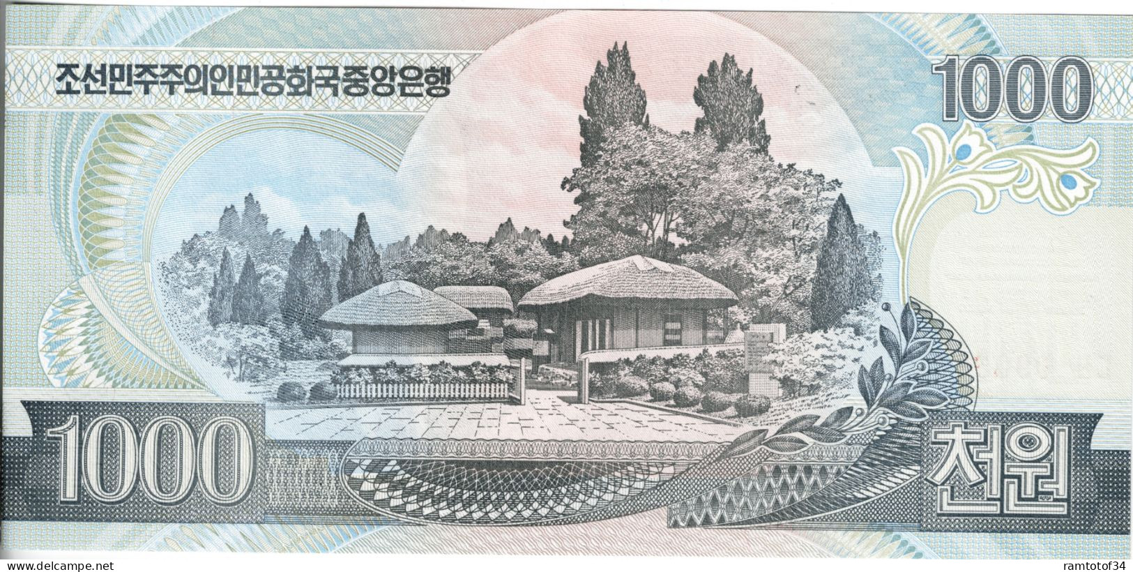 CORÉE DU NORD - 1000 Won 2002 UNC - Corea Del Norte