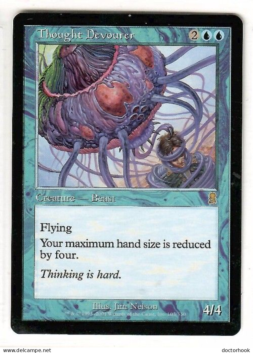 MAGIC The GATHERING  "Thought Devourer"---ODYSSEY (MTG--160-8) - Blauwe Kaarten