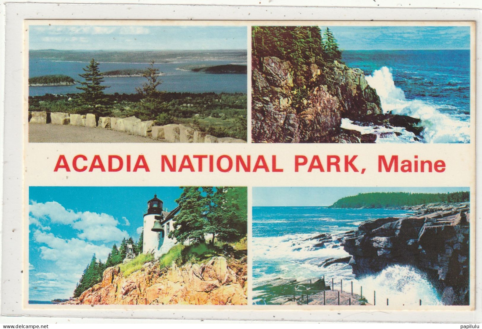 ETATS - UNIS 16 : Acadia National Park Maine - Altri & Non Classificati