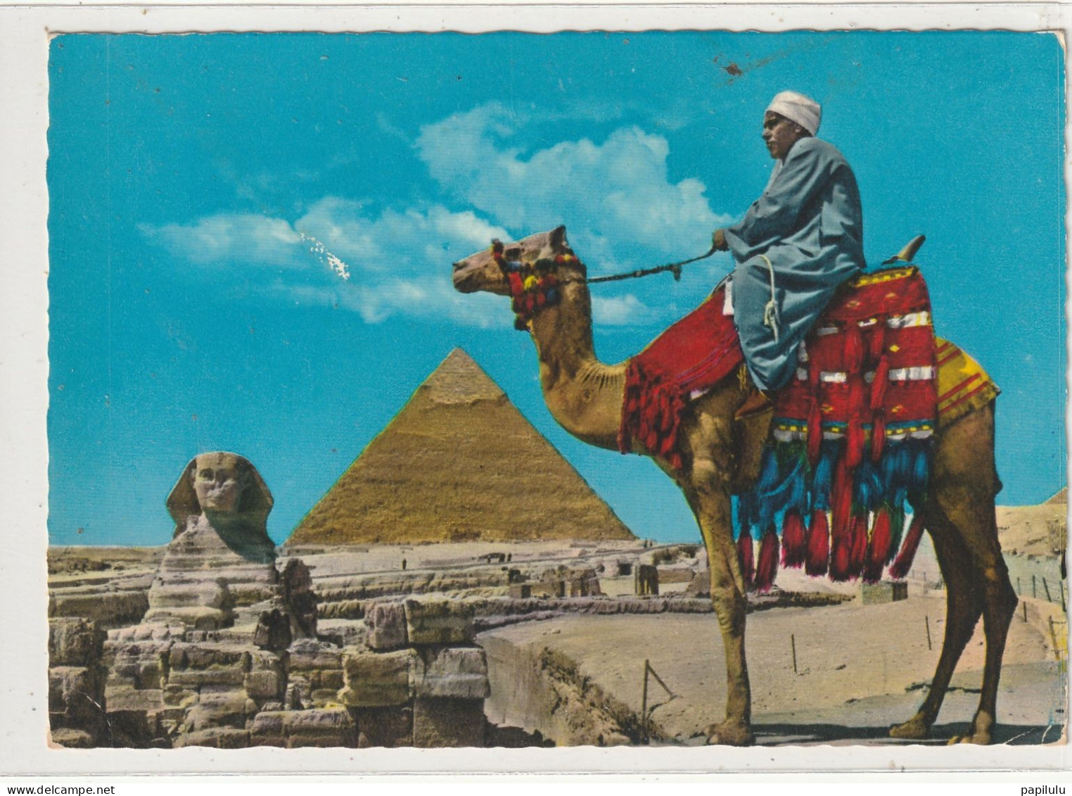 EGYPTE 12 : The Great Sphinx Of Giza And Klefren Pyramid - Sphynx