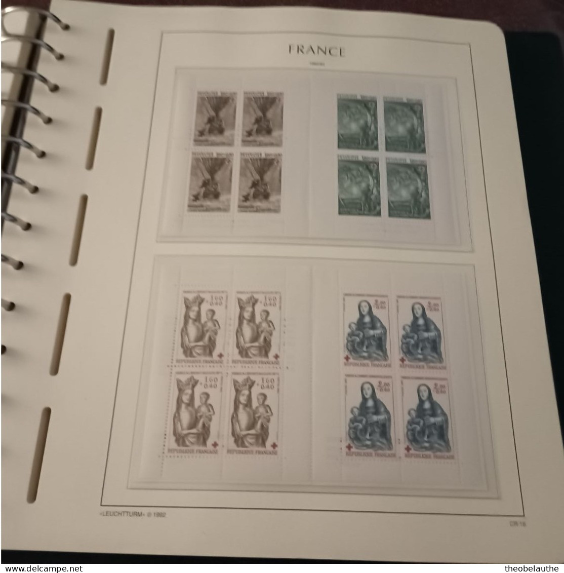 Collection Timbres France 1944-2000 (6 Albums) - Other & Unclassified