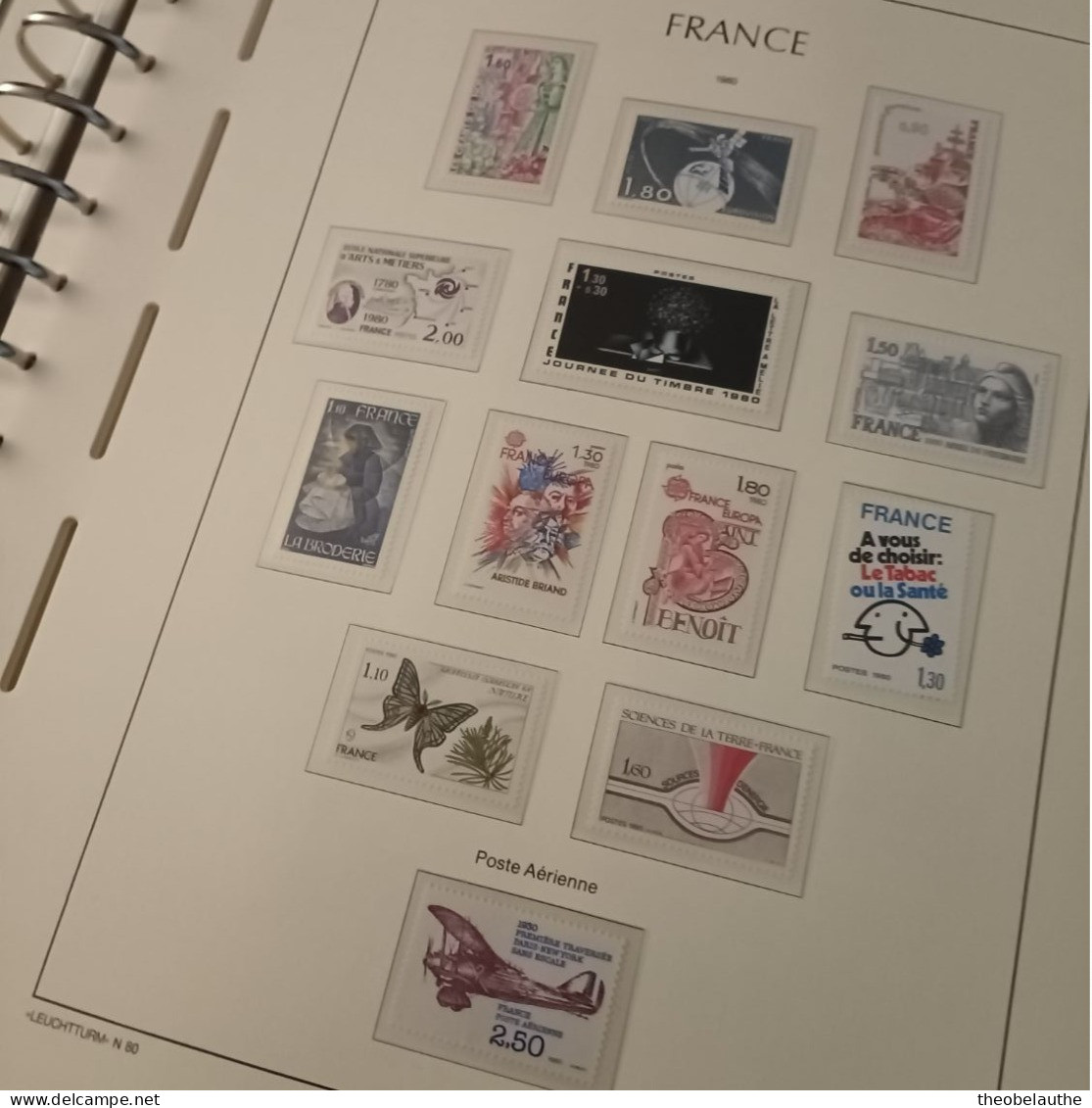 Collection Timbres France 1944-2000 (6 Albums)