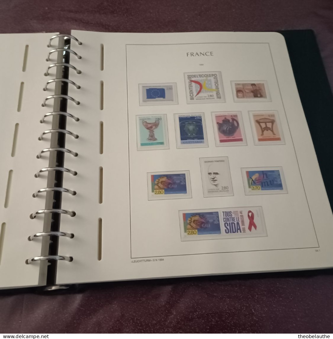 Collection Timbres France 1944-2000 (6 Albums)