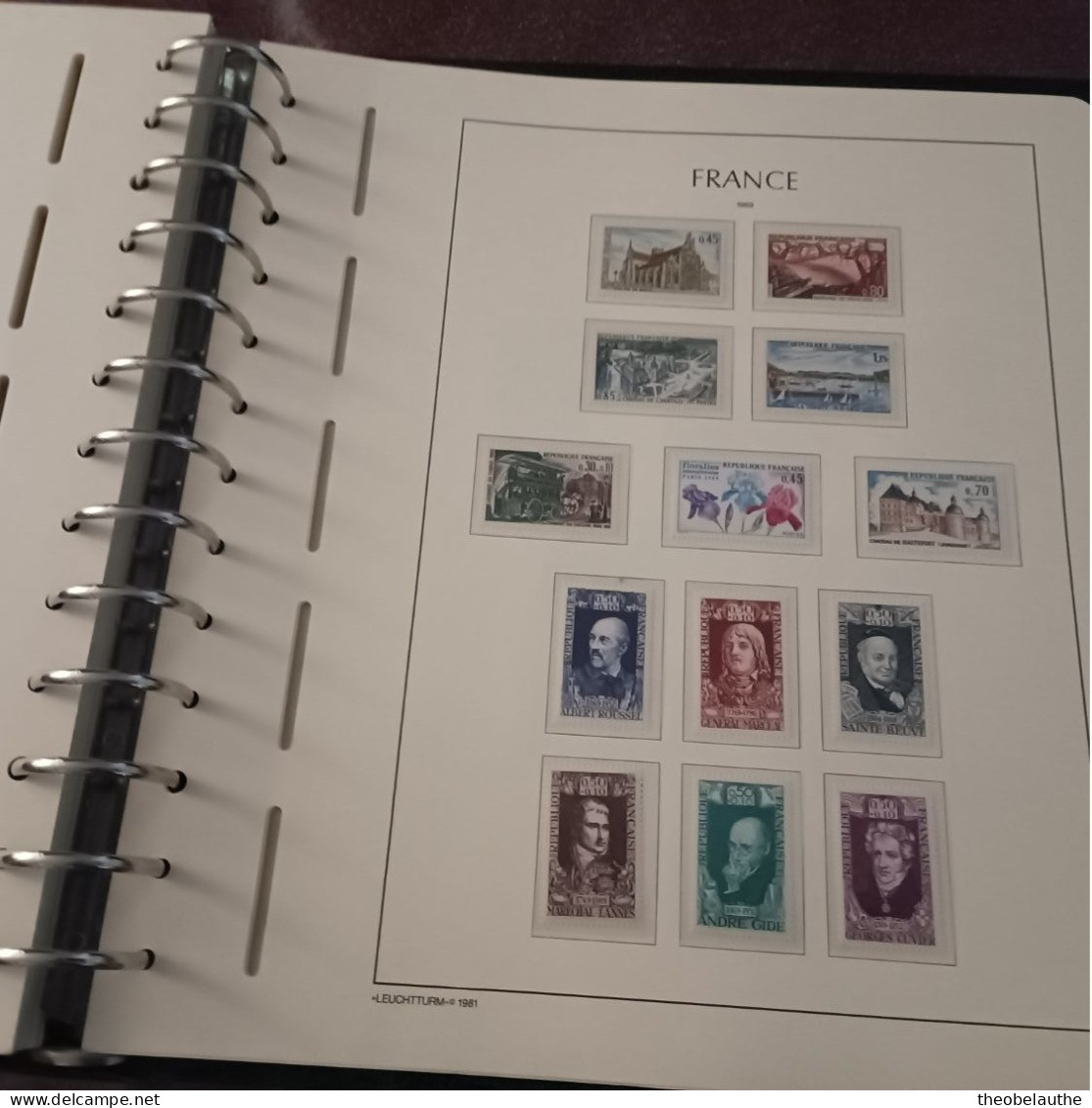 Collection Timbres France 1944-2000 (6 Albums)