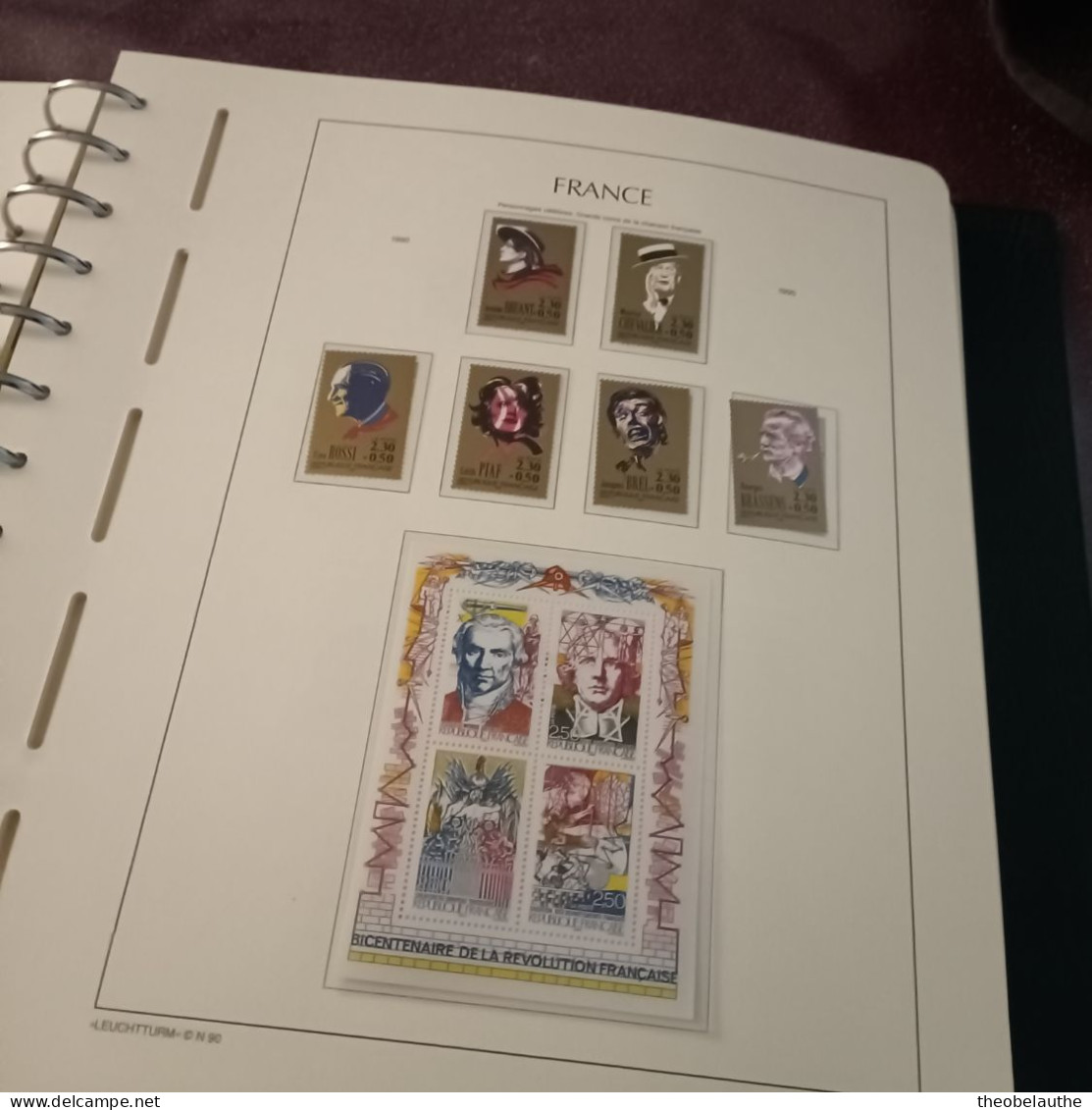 Collection Timbres France 1944-2000 (6 Albums)