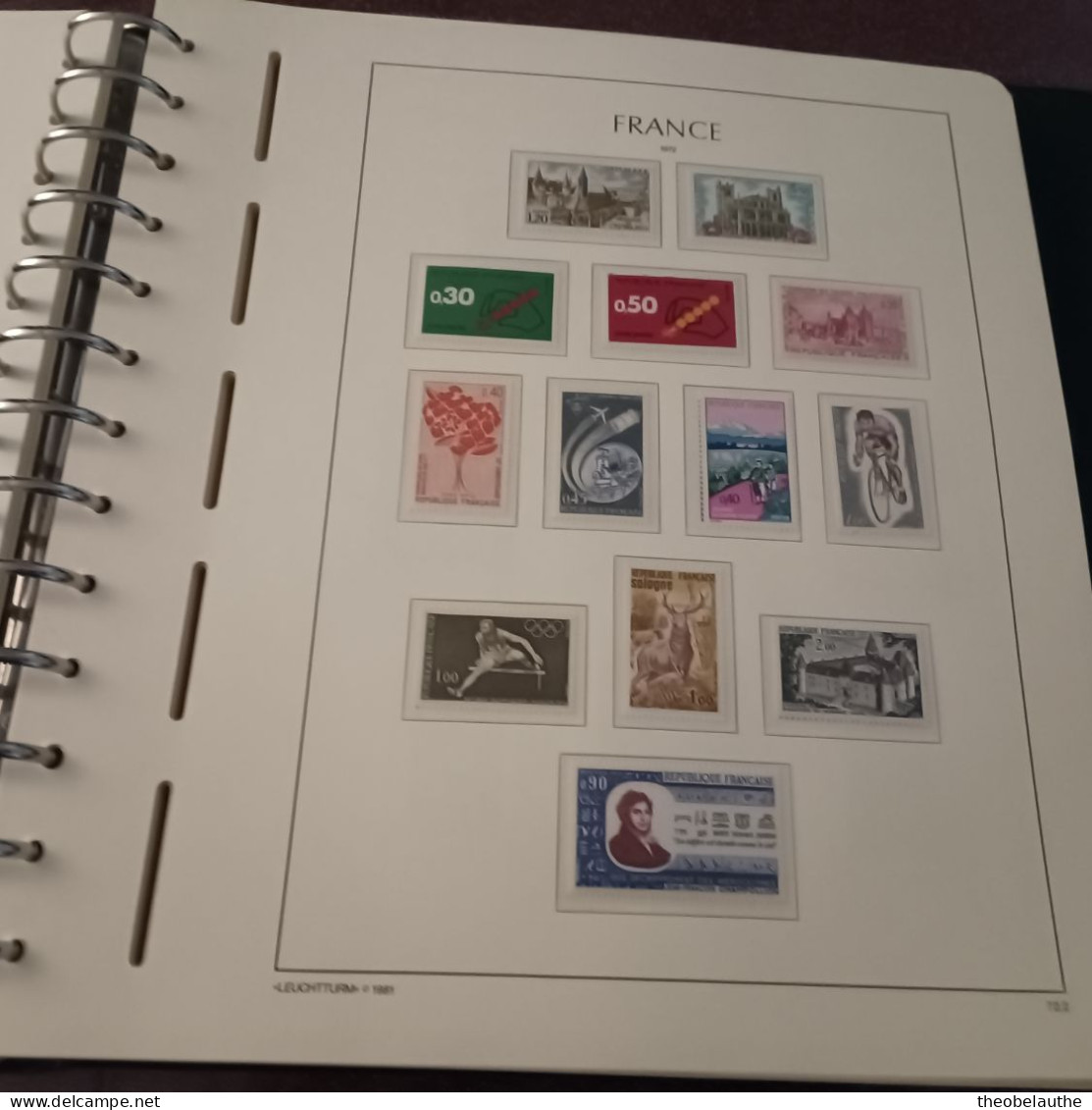 Collection Timbres France 1944-2000 (6 Albums)