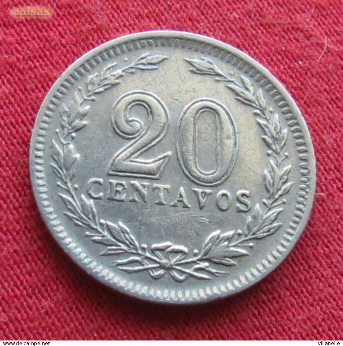 Argentina 20 Centavos 1923 KM# 36 *VT Argentine - Argentine