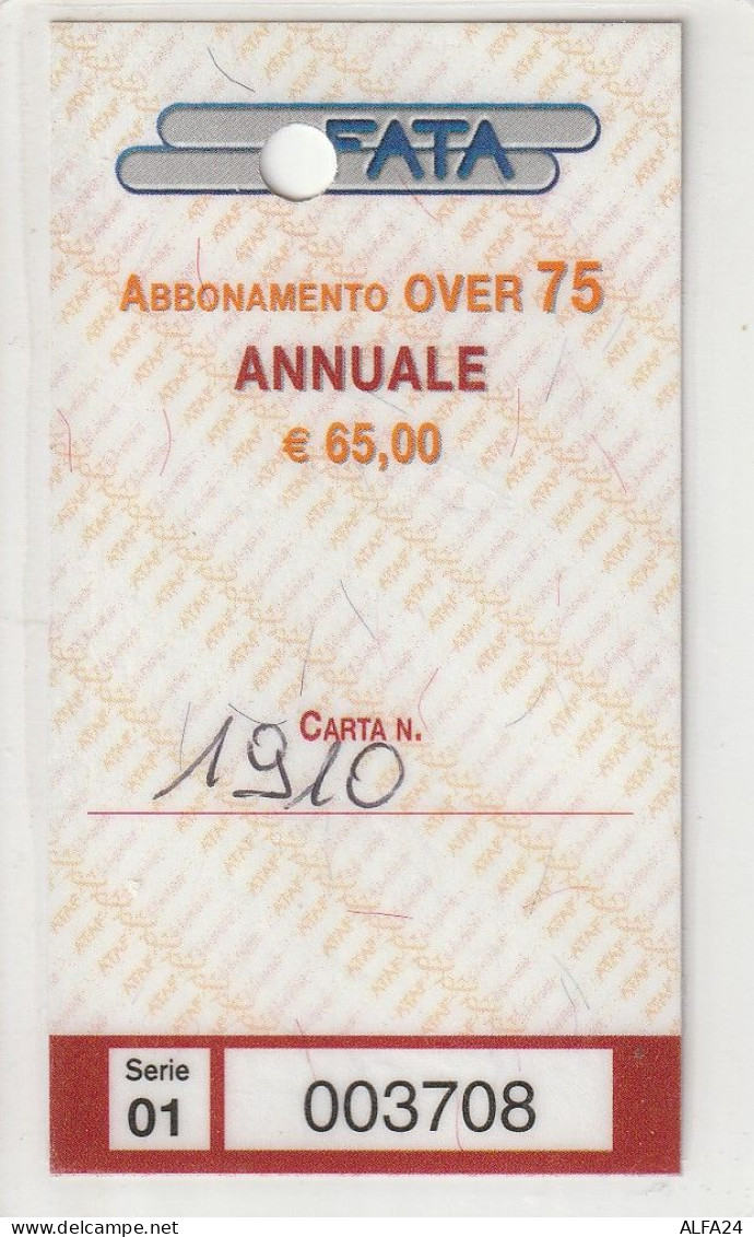 ABBONAMENTO BUS FIRENZE (BRF79 - Europe