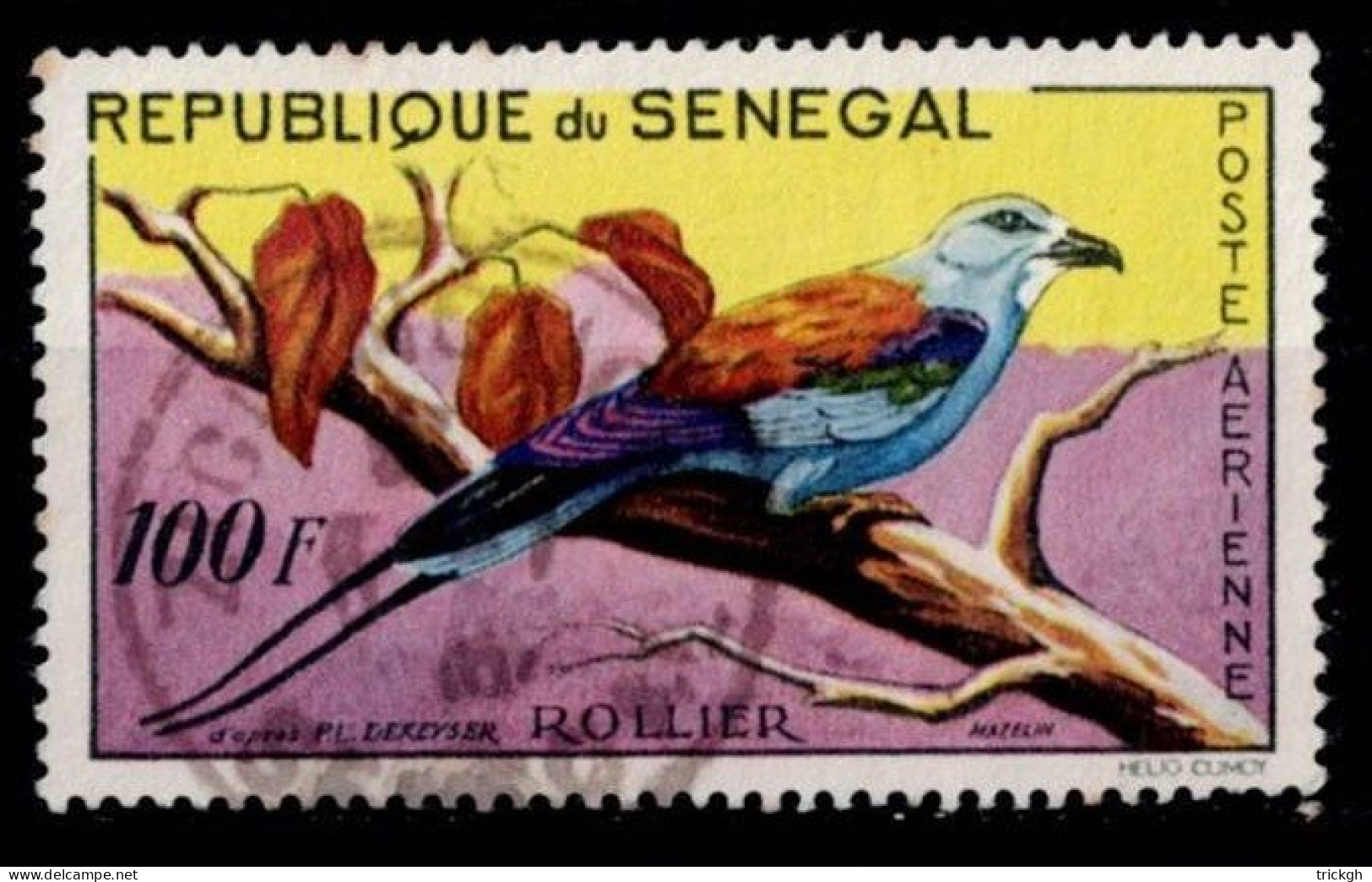 Senegal Mi 241 / Touraco Toerako Turacou - Koekoeken En Toerako's