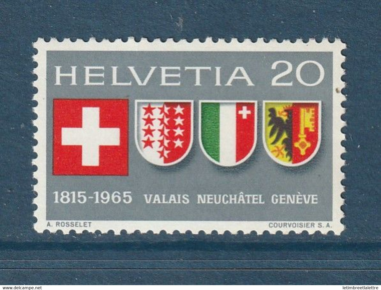 Suisse - YT N° 752 ** - Neuf Sans Charnière - 1965 - Unused Stamps