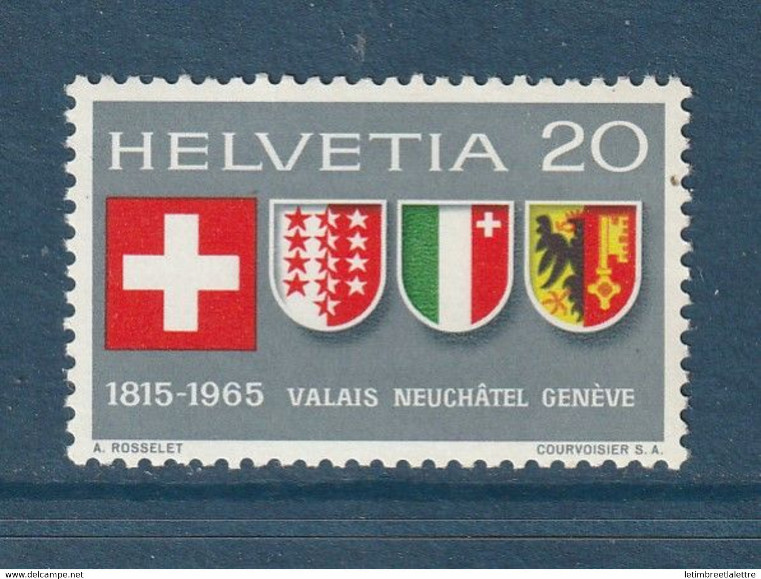 Suisse - YT N° 752 ** - Neuf Sans Charnière - 1965 - Nuevos