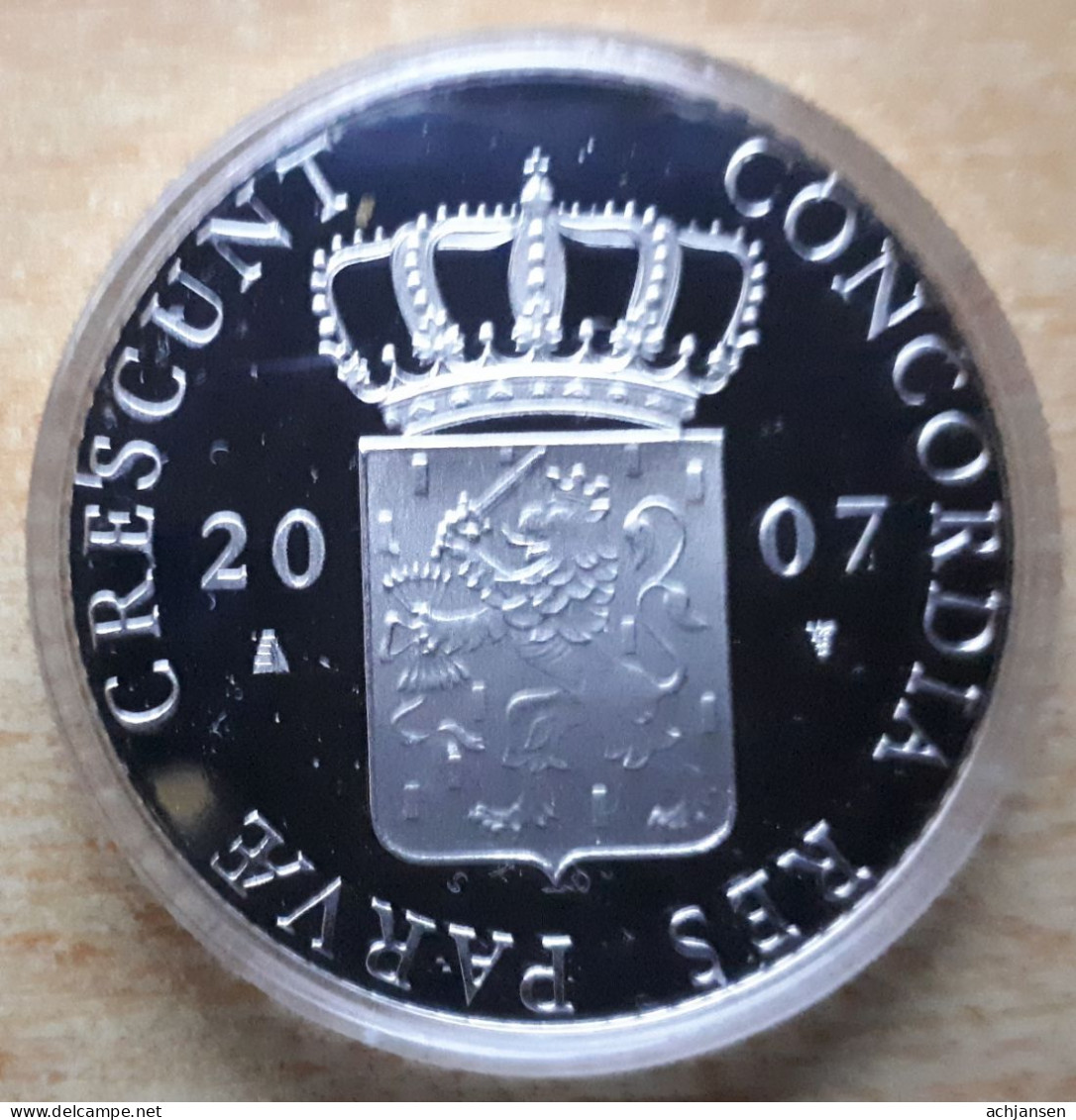 Netherlands, Dukaat 2007 - Silver Proof - Gold And Silver Coins