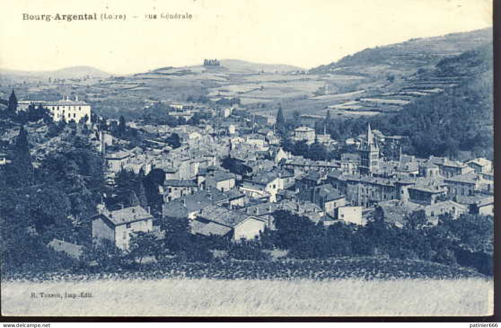 Bourg Argental Vue Generale - Bourg Argental