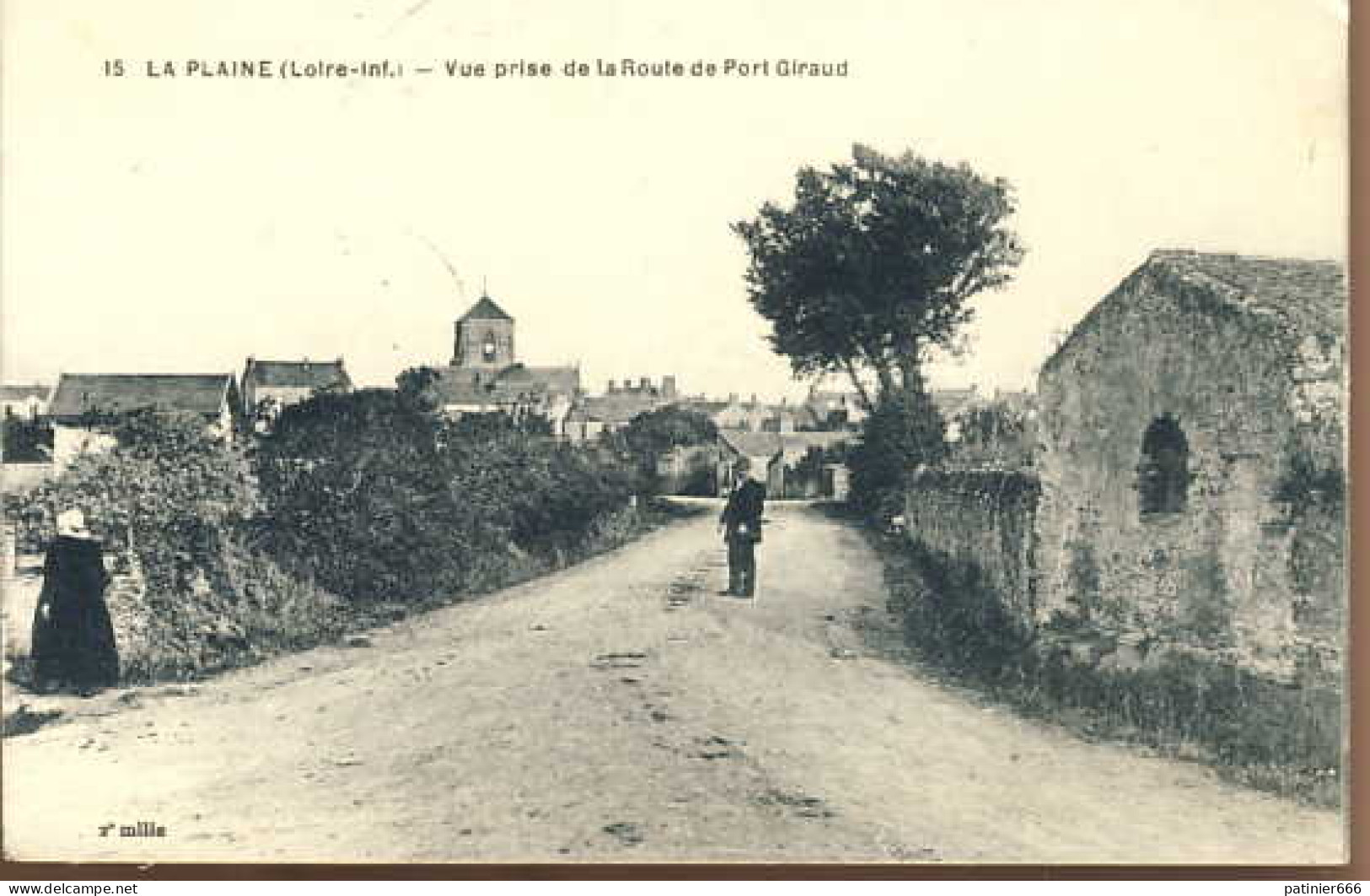 La Plaine Vue Prise De La Route De Port Giraud - La-Plaine-sur-Mer