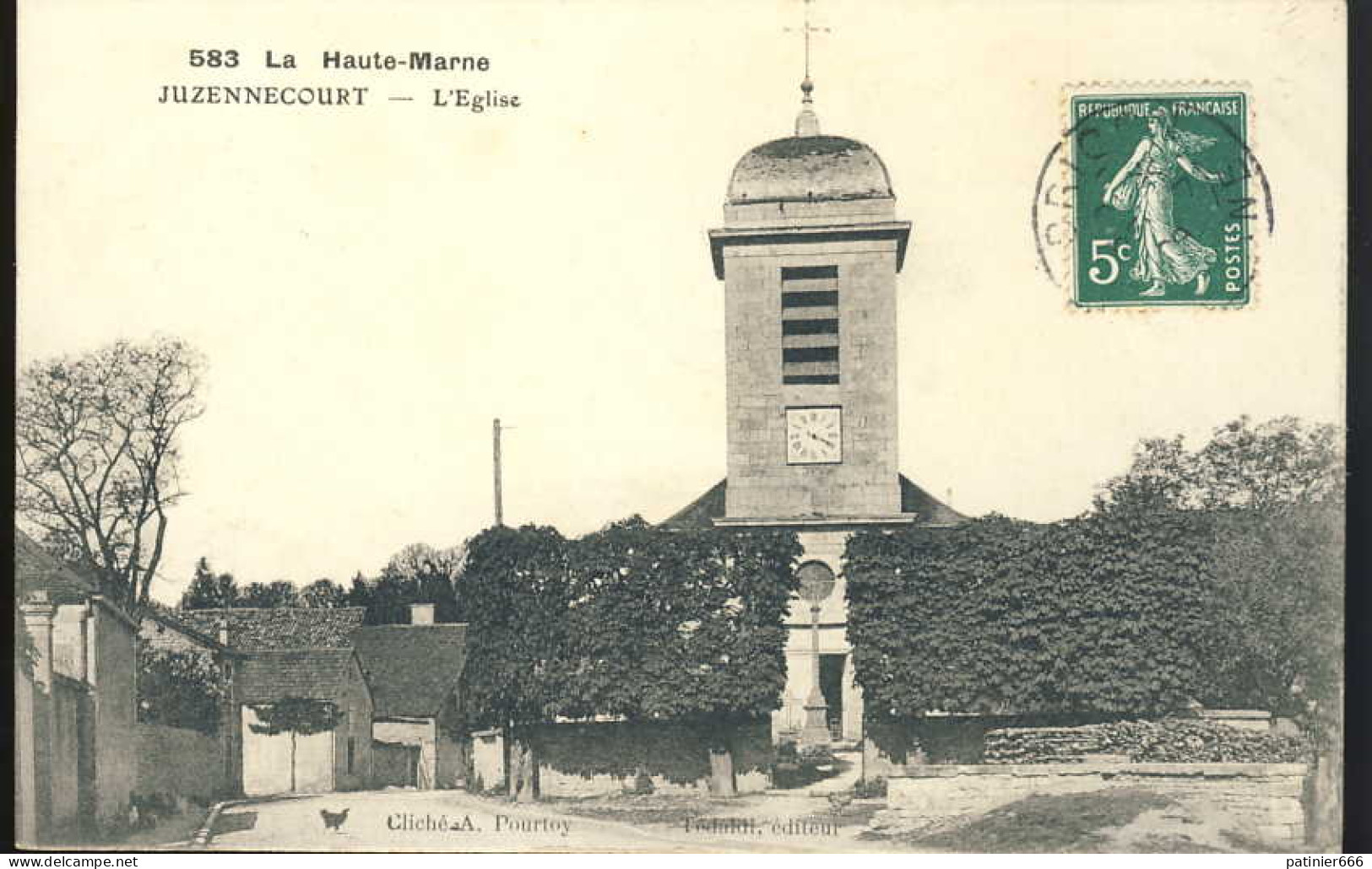 Juzennecourt  L'eglise - Juzennecourt