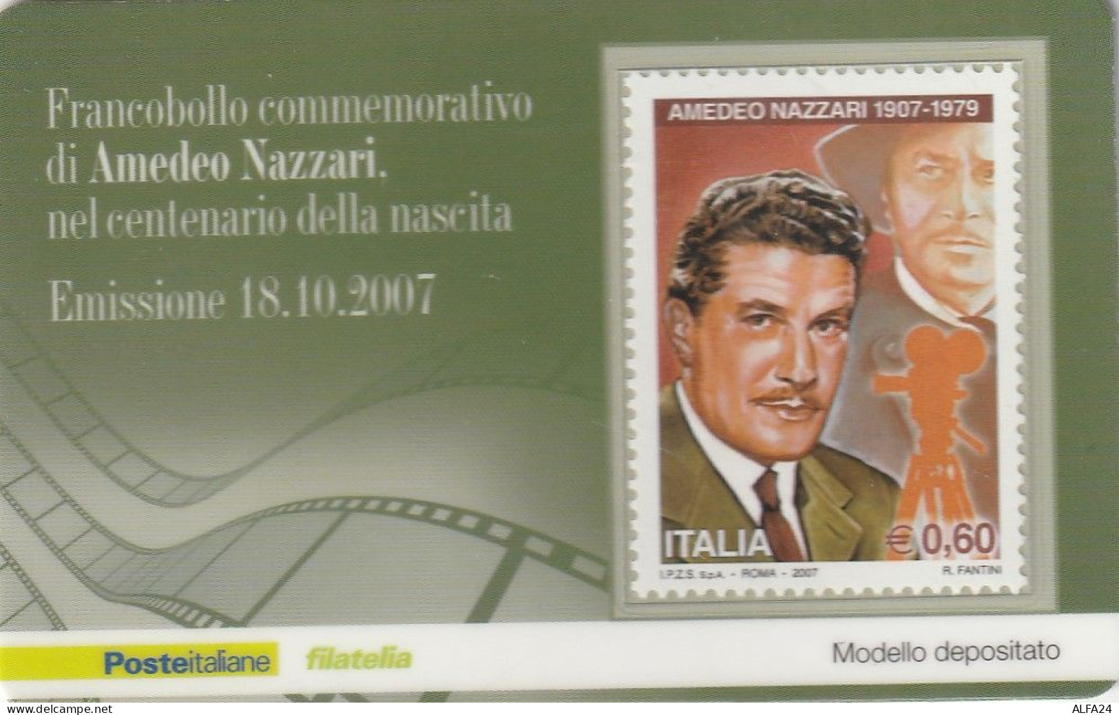 TESSERA FILATELICA VALORE 0,6 EURO NAZZARI (TF1090 - Cartes Philatéliques