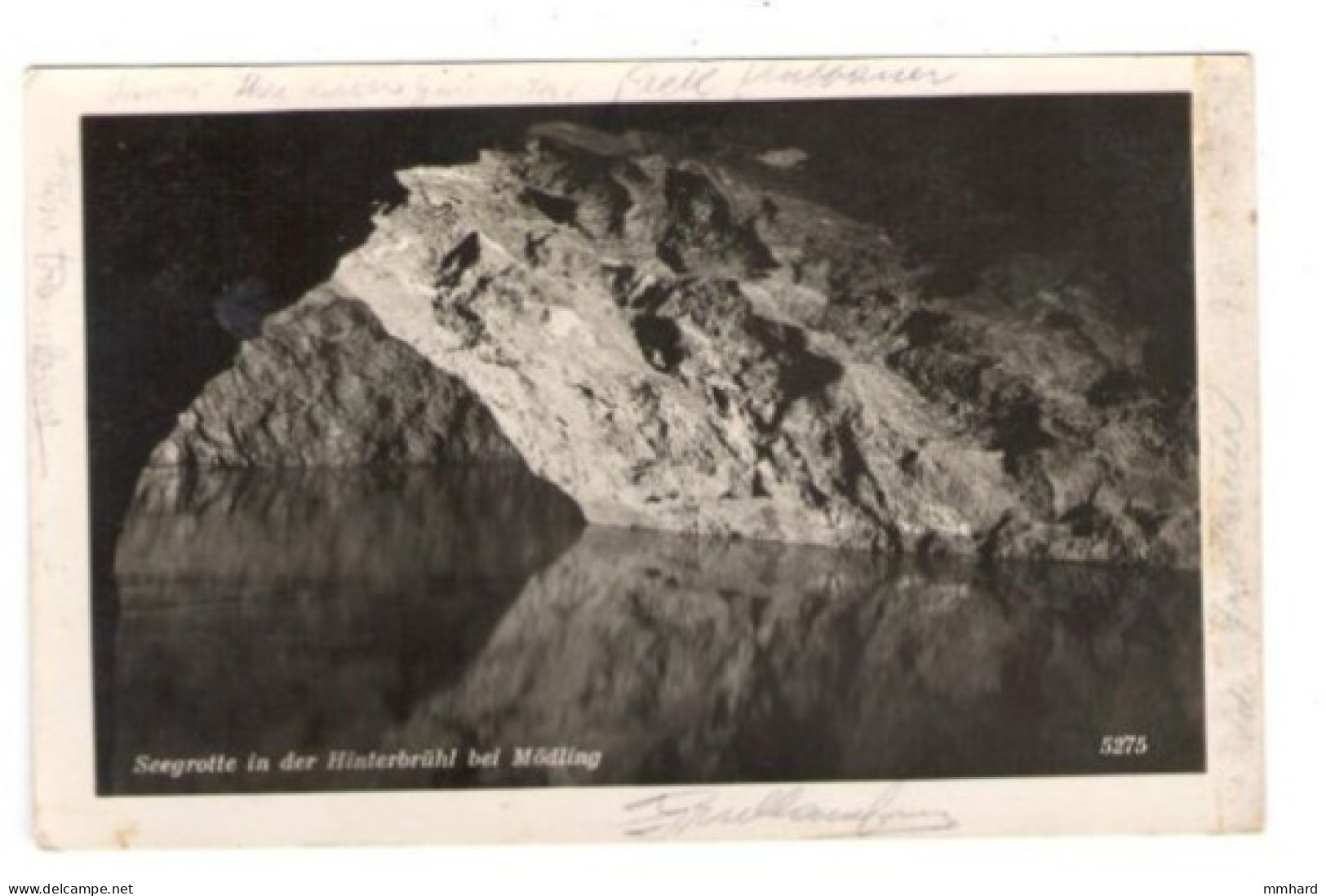 AK Seegrotte Hinterbrühl B. Mödling Niederösterreich Gel 1933 Österreich Austria - Mödling