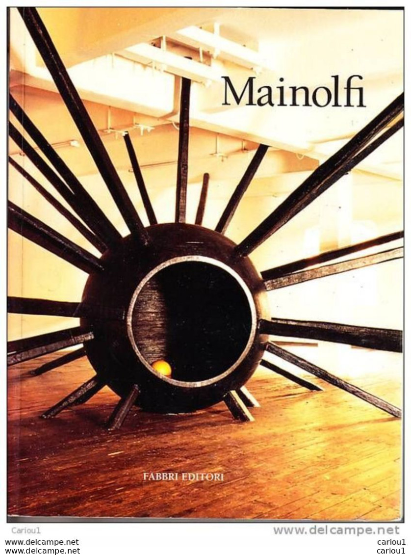 C1 MAINOLFI Grand Format CATALOGUE ILLUSTRE Galleria Civica Torino 1995 PORT INCLUS France - Art Contemporain