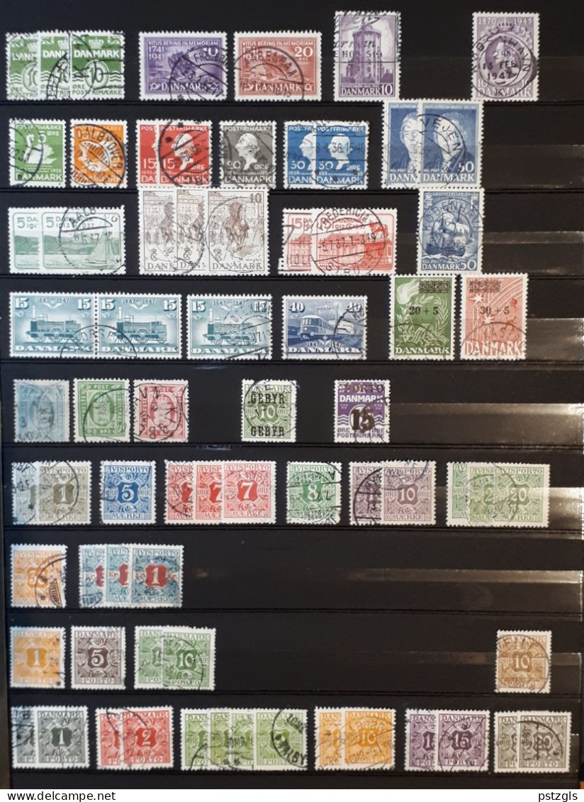 Lot Danmark ... - Ca. 1945 / Used - MH - Collections