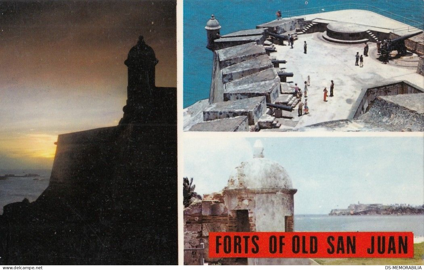 Puerto Rico - San Juan , Castillo San Felipe Del Morro & El Canuelo 1981 - Puerto Rico