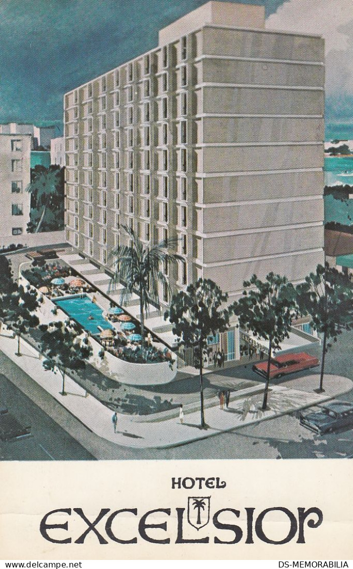 Puerto Rico - San Juan , Hotel Excelsior 1969 - Puerto Rico