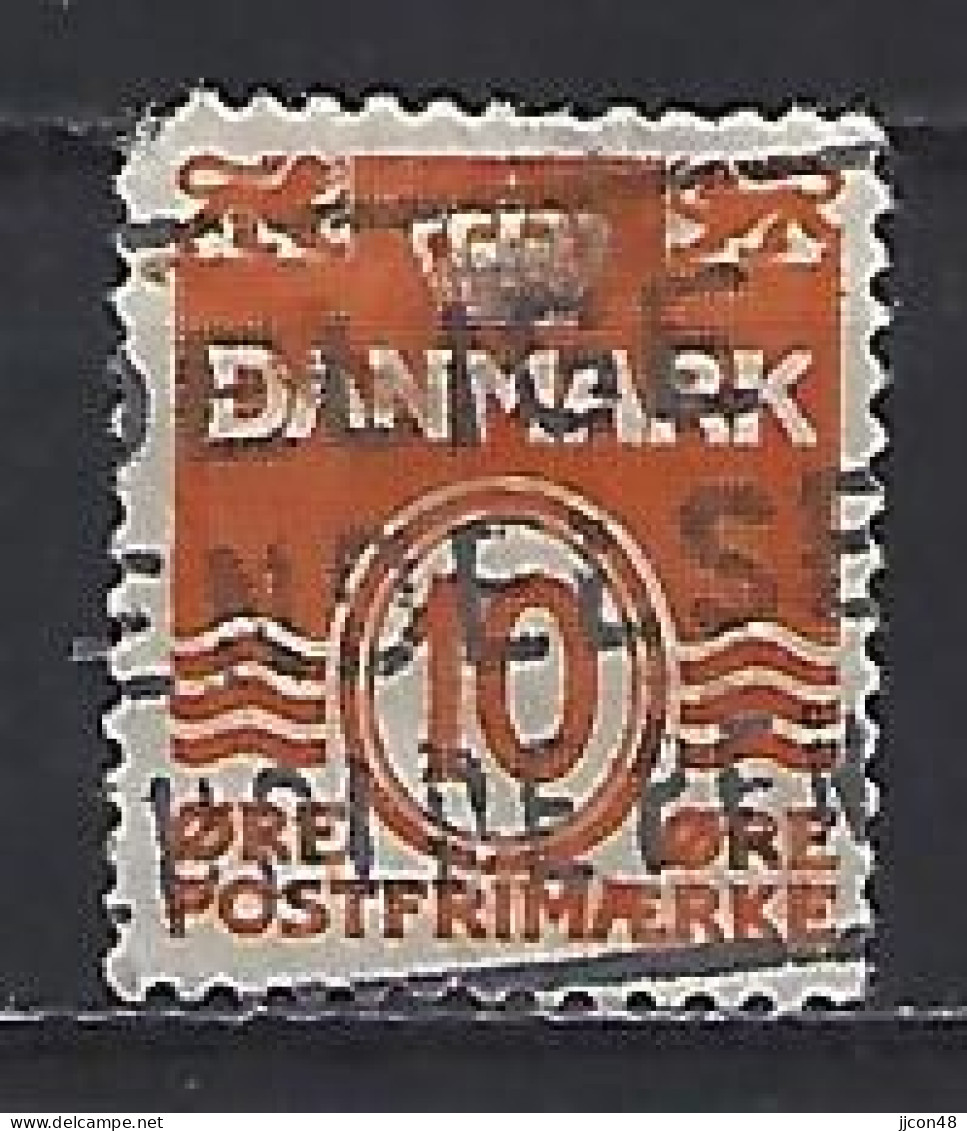 Denmark 1933  Wavy Lines (o) Mi.201 - Gebraucht