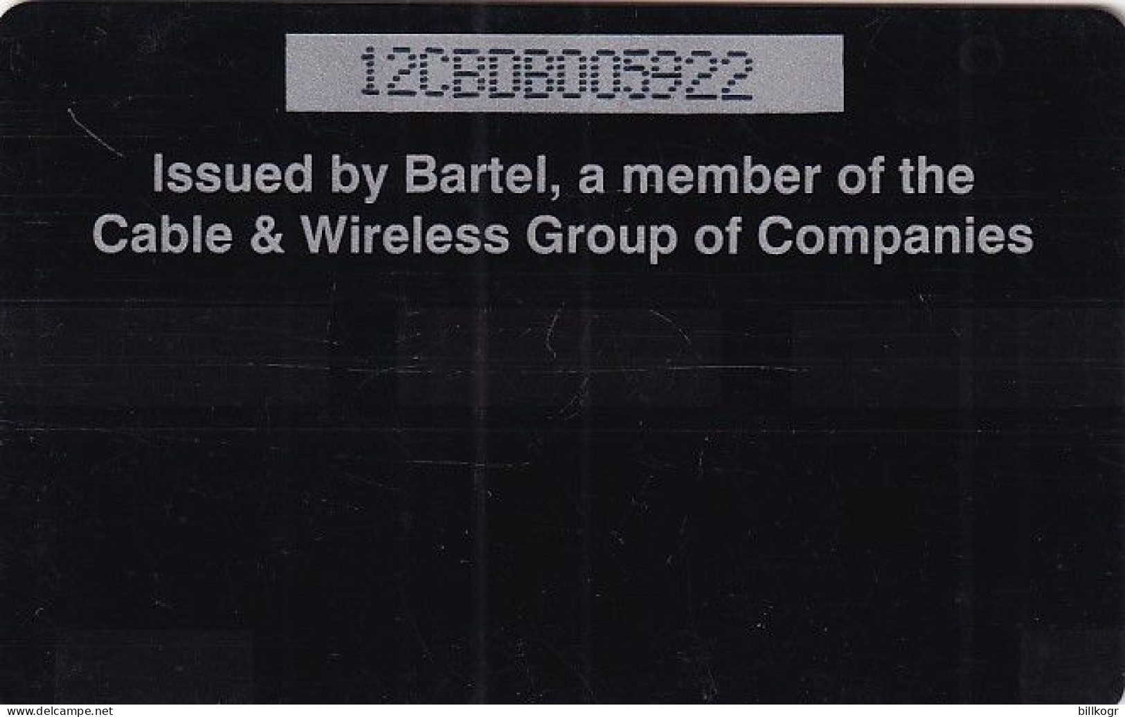 BARBADOS ISL.(GPT) - Windsurfing, CN : 12CBDB/C, Tirage %20000, Used - Barbados (Barbuda)