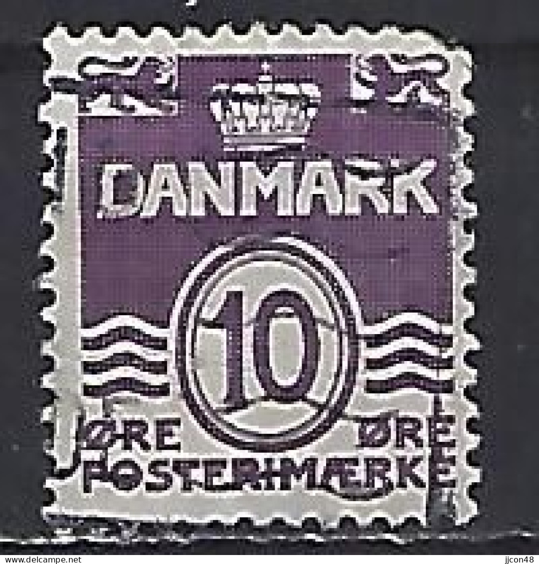 Denmark 1937-38  Wavy Lines (o) Mi.246x C - Gebraucht