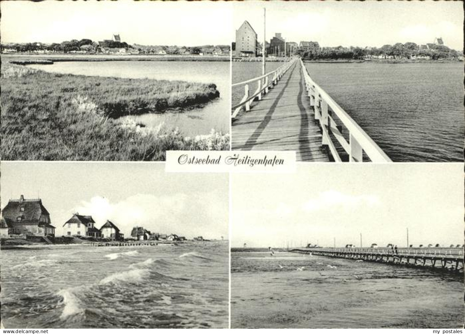 41290796 Heiligenhafen Ostseebad Seebruecke Brandung Heiligenhafen - Heiligenhafen