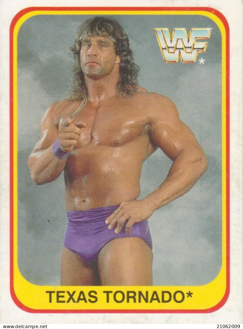 67/150 TEXAS TORNADO - WRESTLING WF 1991 MERLIN TRADING CARD - Trading-Karten