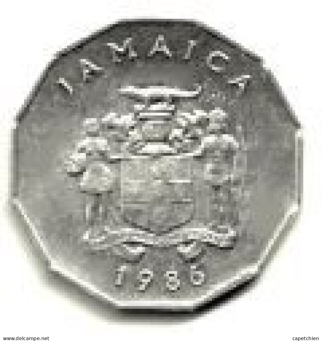 JAMAÏQUE 1 CENT / LET US PRODUCT MORE FOOD ( SIC ) / 1986 / ALU / 1.15 G / 21 Mm - Jamaica