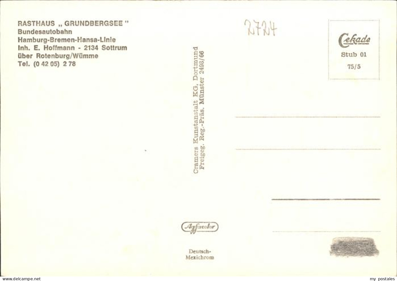 41290542 Rotenburg Wuemme Rathaus Grundebergsee E. Hoffmann Rotenburg - Rotenburg