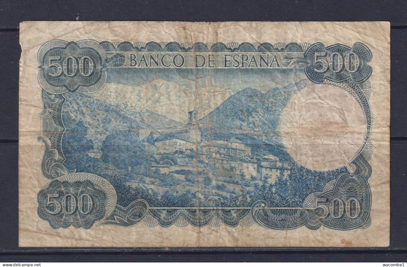 SPAIN - 1971 500 Pesetas Circulated Banknote - 500 Pesetas