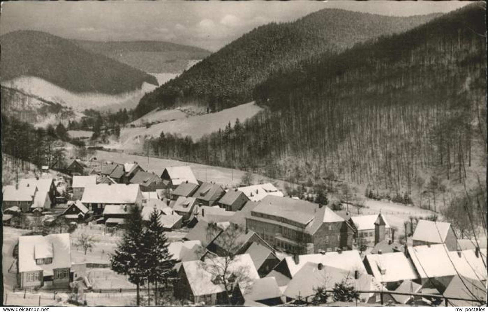 41289076 Sieber Teilansicht Sieber Winterimpressionen Sieber - Herzberg