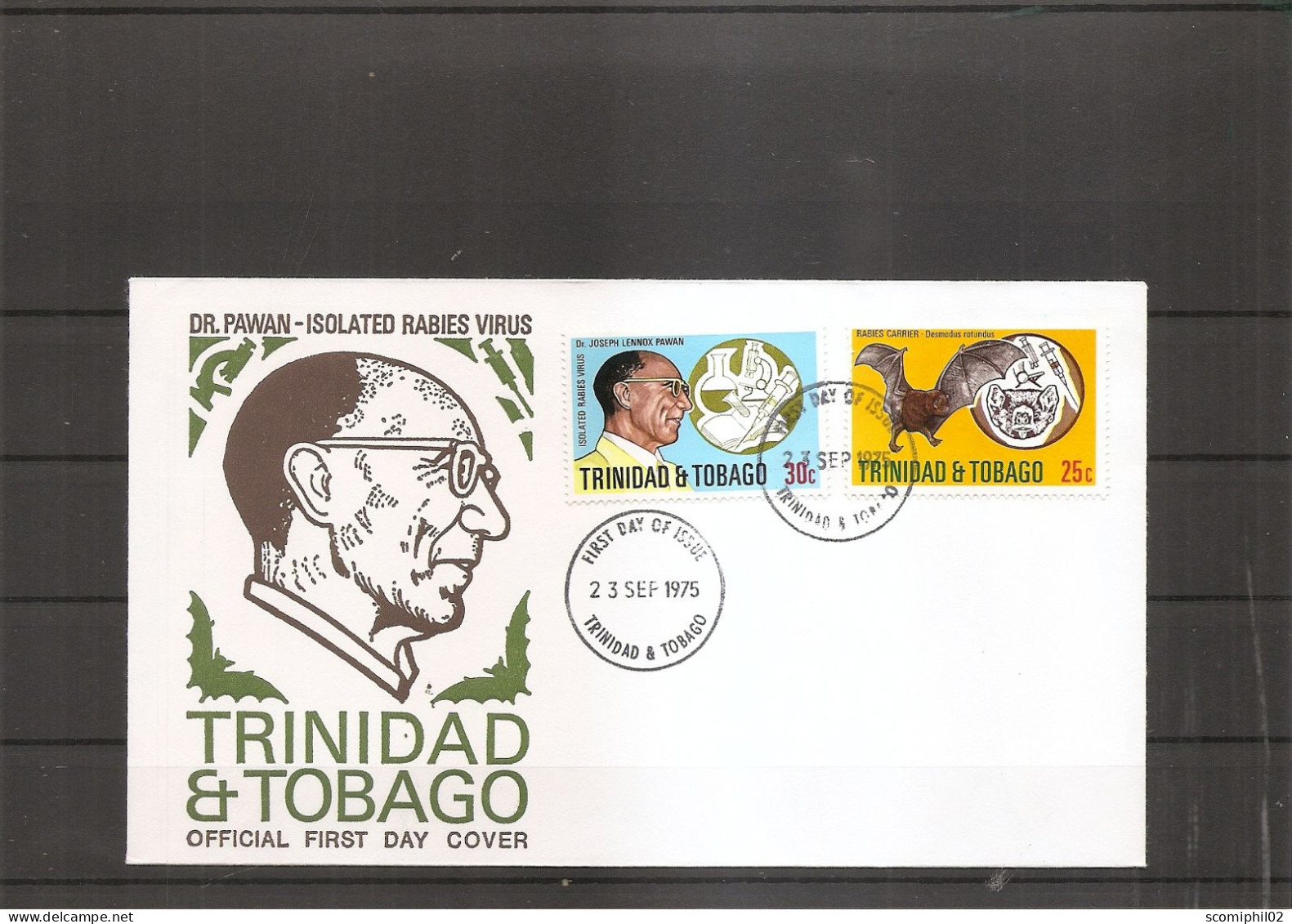 Trinité Et Tobago - Virus   ( FDC De 1975 à Voir) - Trinité & Tobago (1962-...)