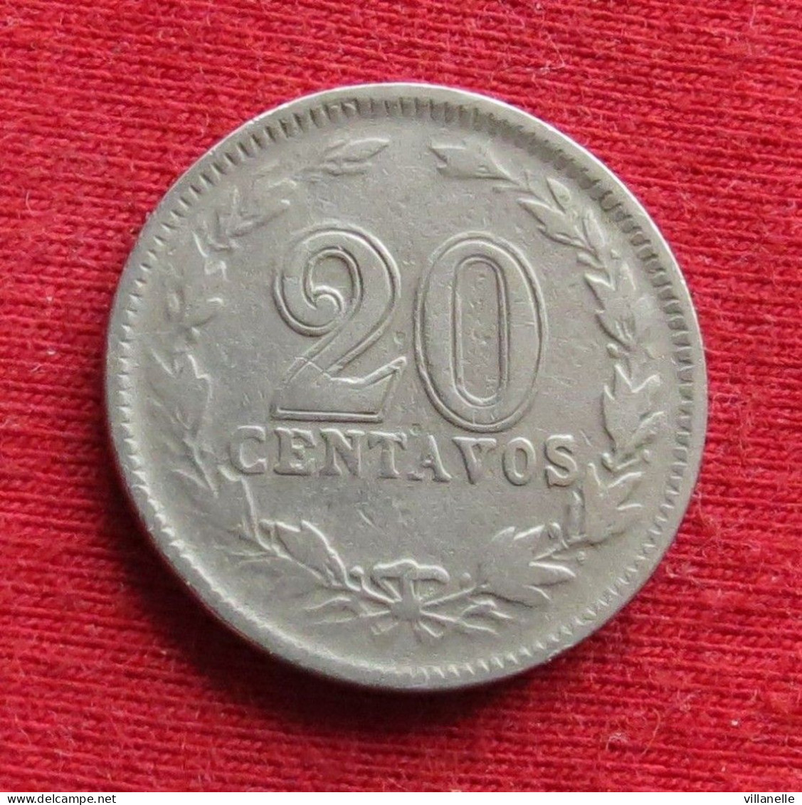 Argentina 20 Centavos 1929 KM# 36 *VT Argentine Argentinie - Argentinië