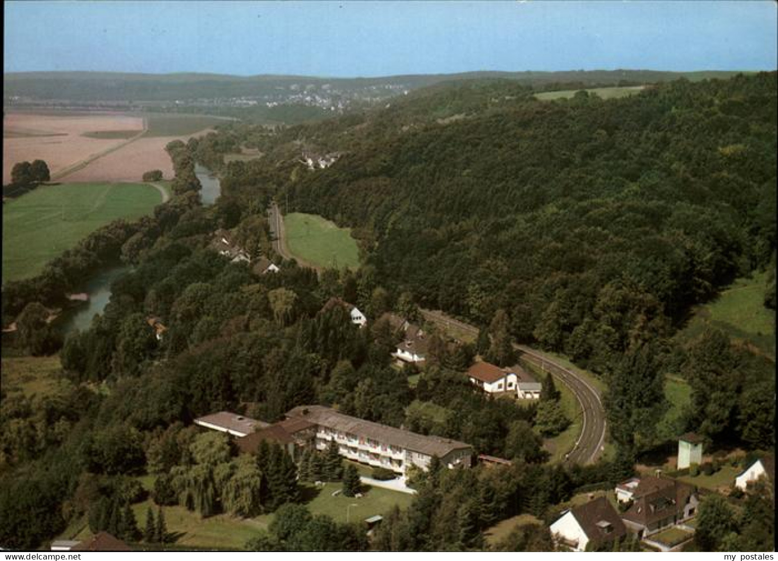 41288736 Hennef Sieg Neurologisches Sanatorium Haus Allner Luftaufnahme Hennef - Hennef