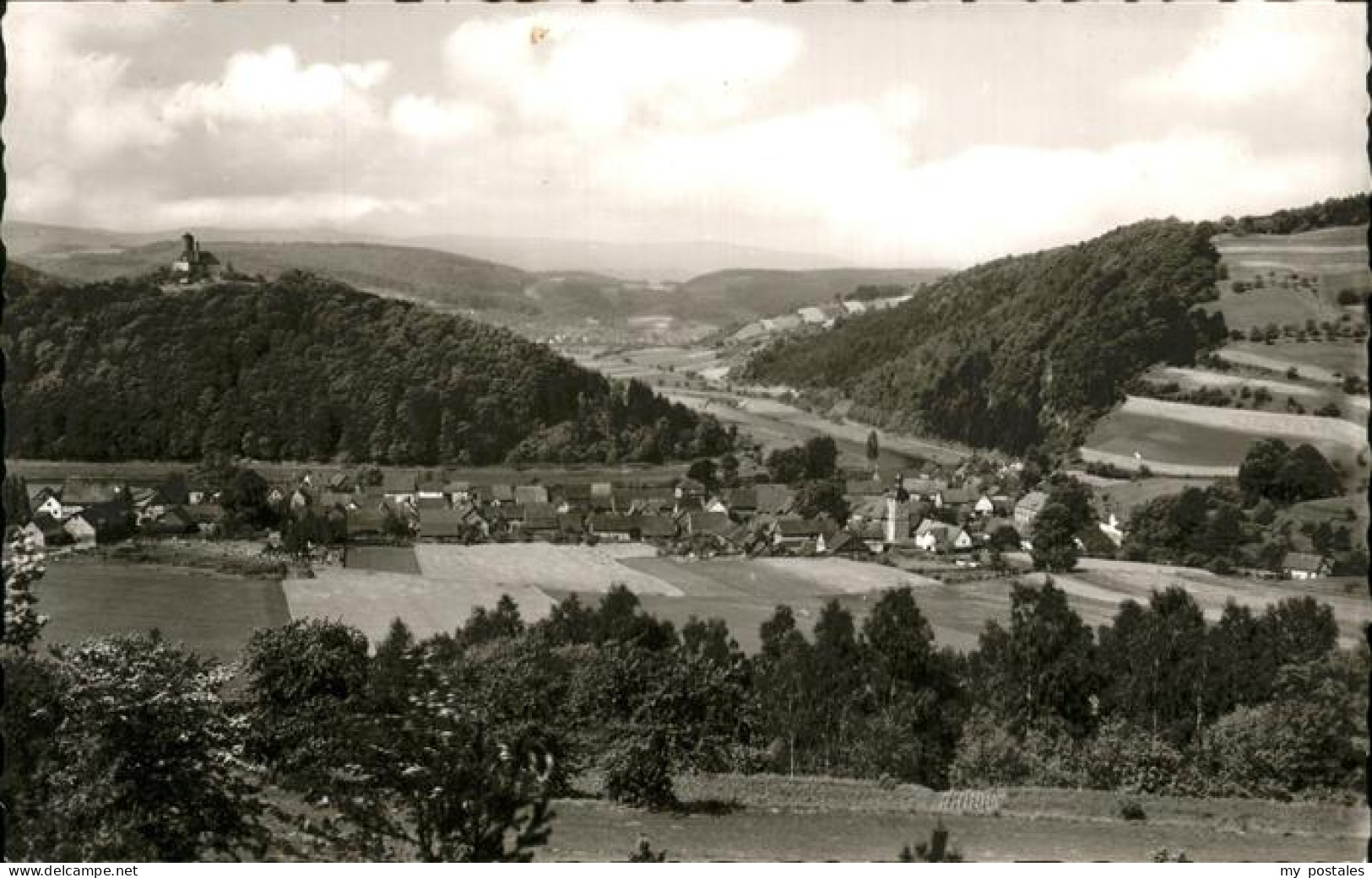 41288448 Werleshausen Teilansicht Werleshausen Jugendburg Ludwigstein Witzenhaus - Witzenhausen