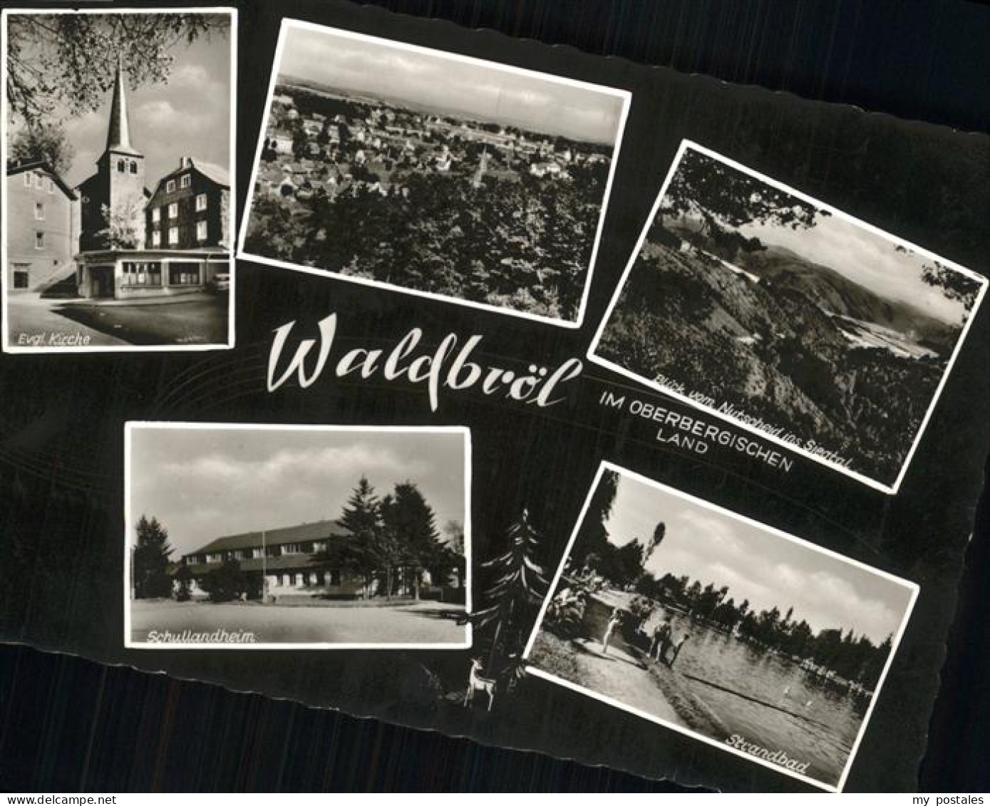 41288412 Waldbroel Ev. Kirche Siegtal Schullandheim Strandbad Waldbroel - Waldbroel