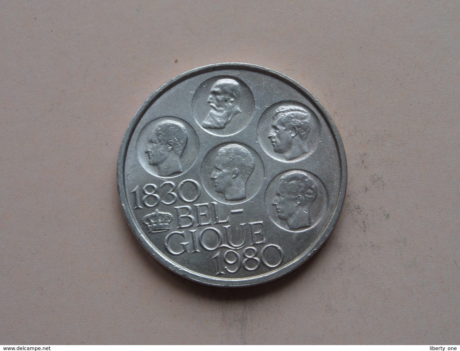 1980 FR - 500 FRANC - Morin 800 ( UNCLEANED COIN - For Grade, Please See Photo ) ! - 500 Frank