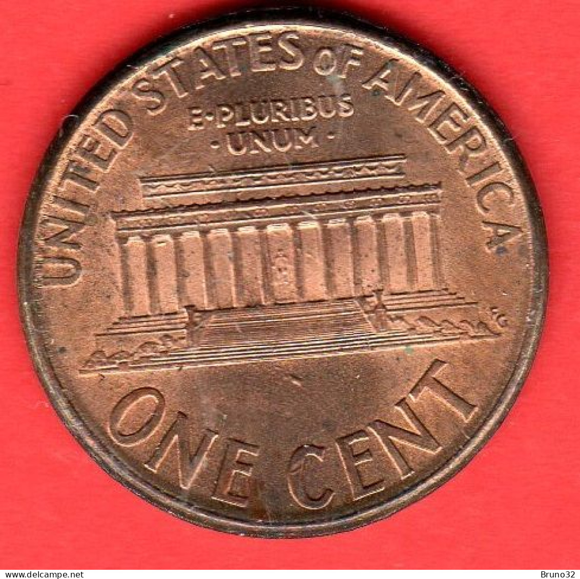 USA - United States - Stati Uniti - 2000 - 1 Cent - QFDC/aUNC - Come Da Foto - 1959-…: Lincoln, Memorial Reverse