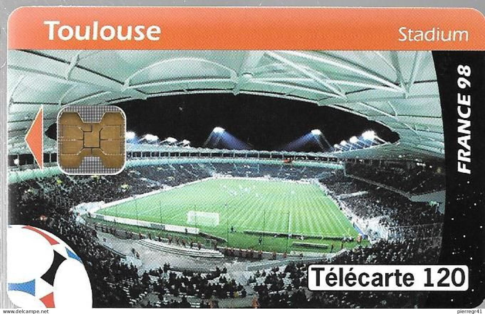 CARTE-PUCE-PUBLIC-F881-12 0U-OB2-06/98-TOULOUSE-ST ADE DE FOOT-V°N°D85001522-UTILISE-TBE- - 1998