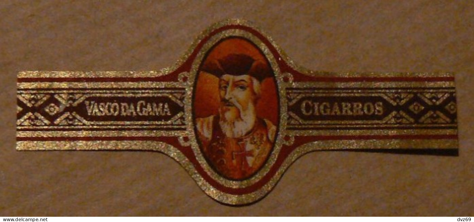 Bague De Cigare Vasco De Gama, Cigarrillos, TB - Bagues De Cigares