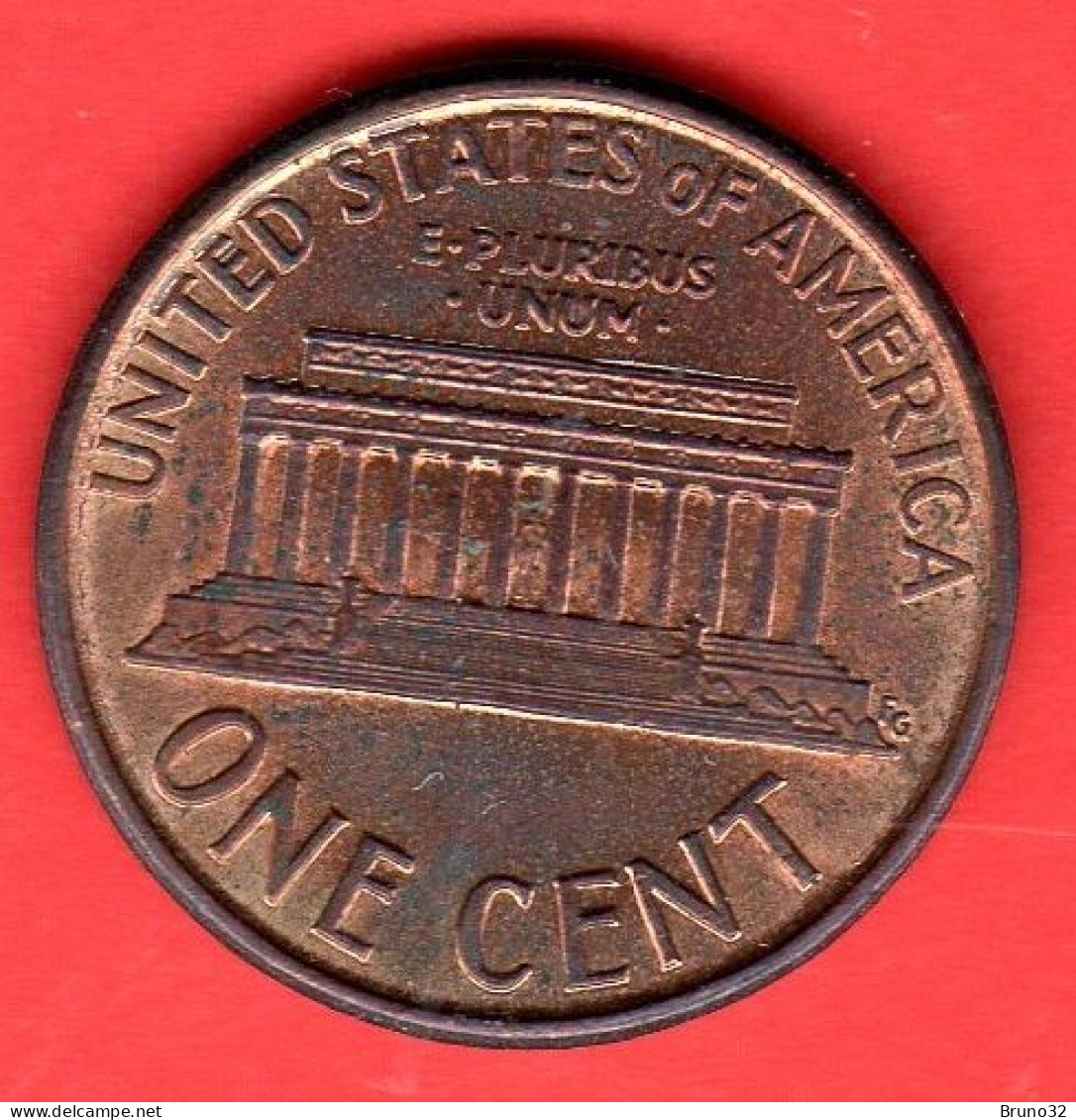 USA - United States - Stati Uniti - 1991 - 1 Cent - QFDC/aUNC - Come Da Foto - 1959-…: Lincoln, Memorial Reverse