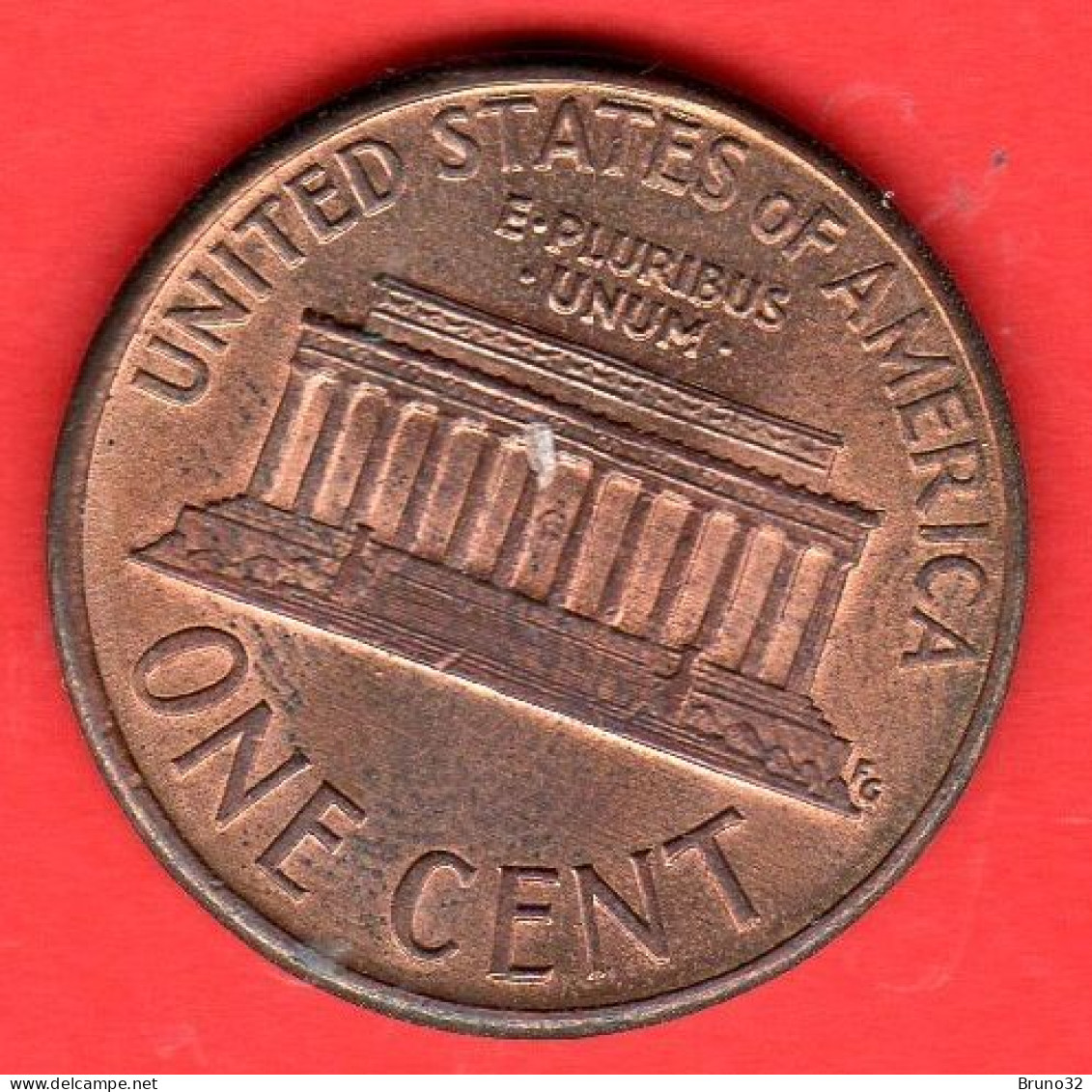 USA - United States - Stati Uniti - 1990 D - 1 Cent - QFDC/aUNC - Come Da Foto - 1959-…: Lincoln, Memorial Reverse