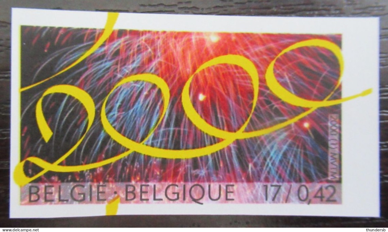 2878 'Welcome 2000' - Ongetand - Côte: 10 Euro - 1981-2000