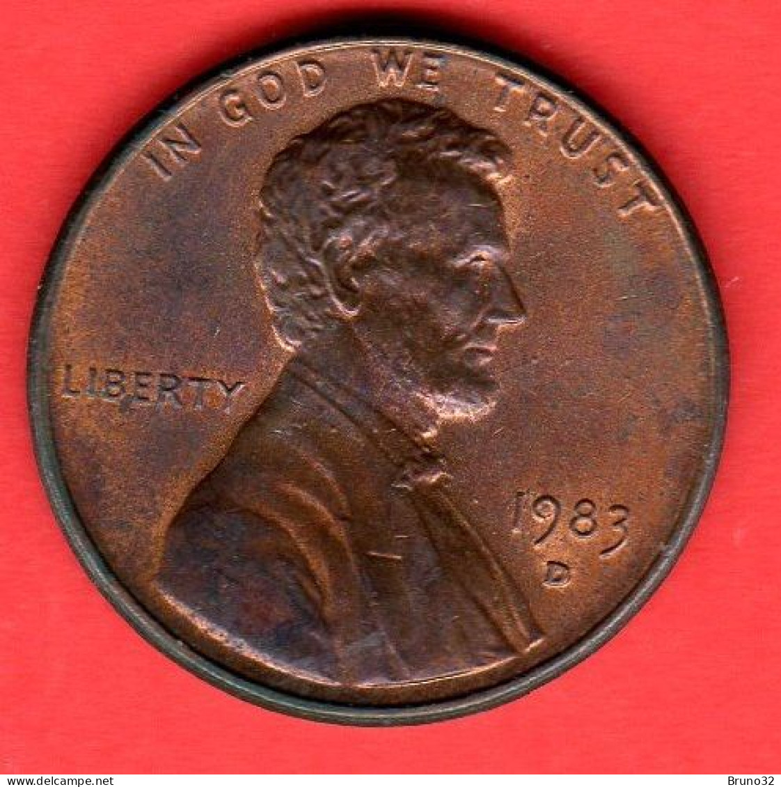 USA - United States - Stati Uniti - 1983 D - 1 Cent - QFDC/aUNC - Come Da Foto - 1959-…: Lincoln, Memorial Reverse