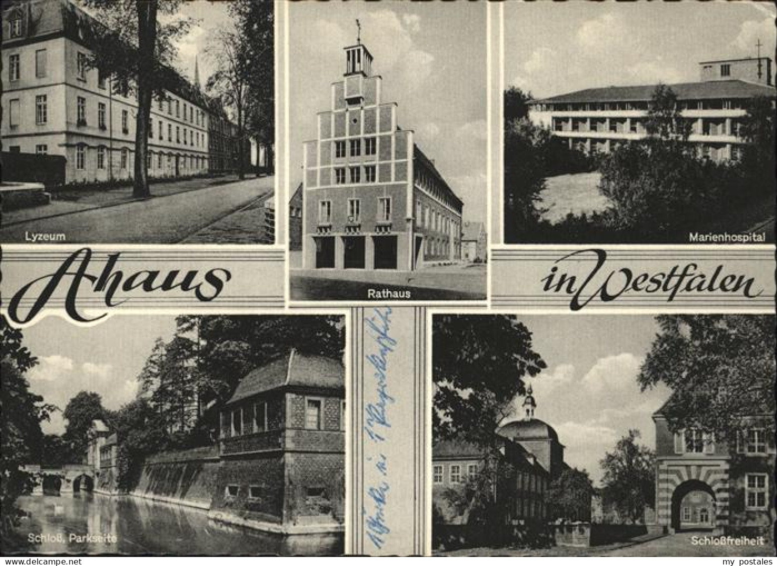 41287552 Ahaus Schloss Marienhospital Lyzeum Ahaus - Ahaus